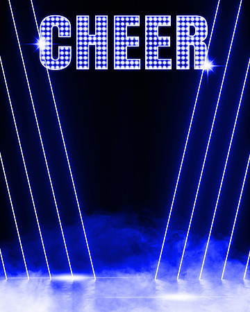 Blue ALLSTAR CHEER